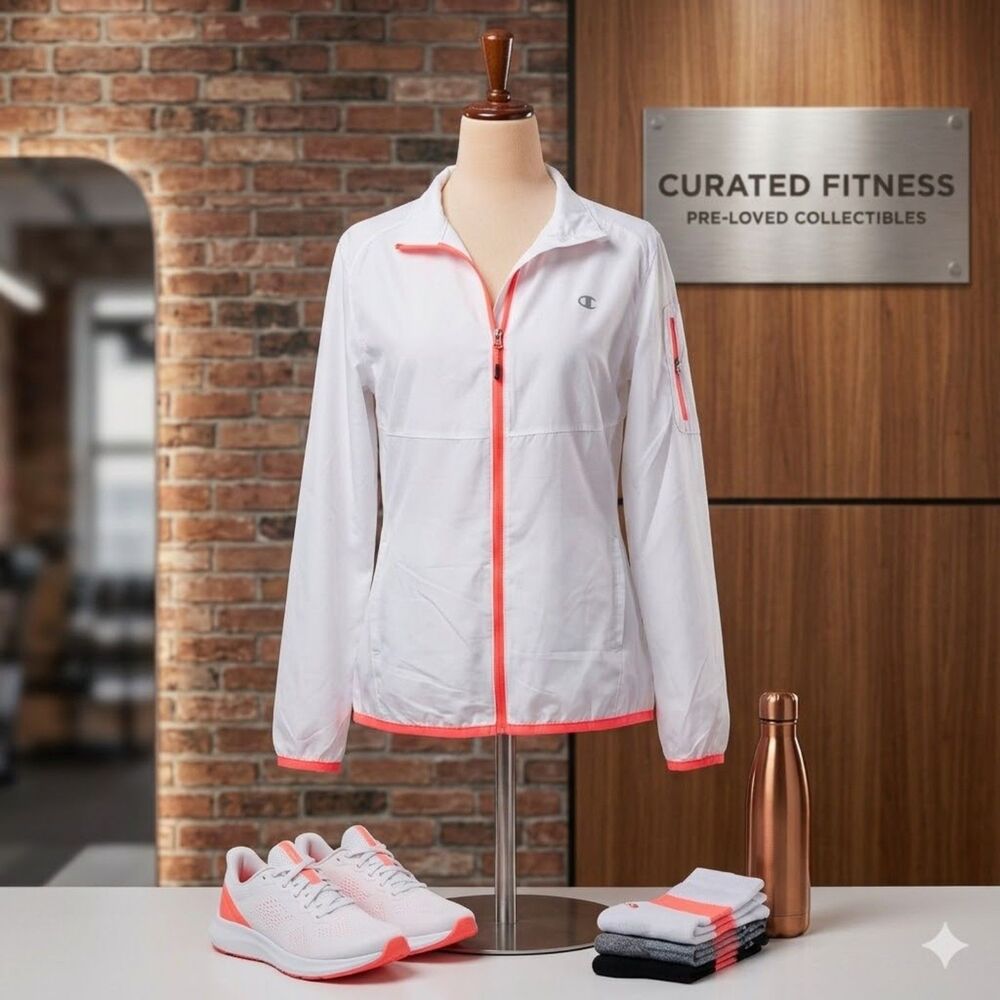 Champion Elite Sporty Lightweight Windbreaker Jacket - Small